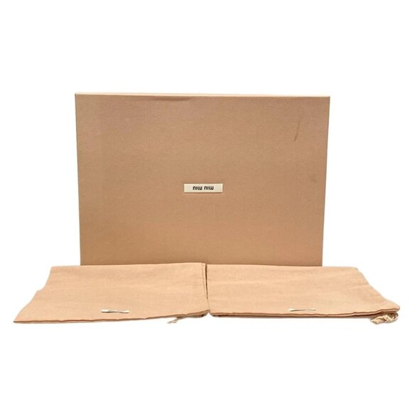 miumiu - Cream EVA(Synthetic resin) Women's Sandals 383-081325 - Picture 9 of 9